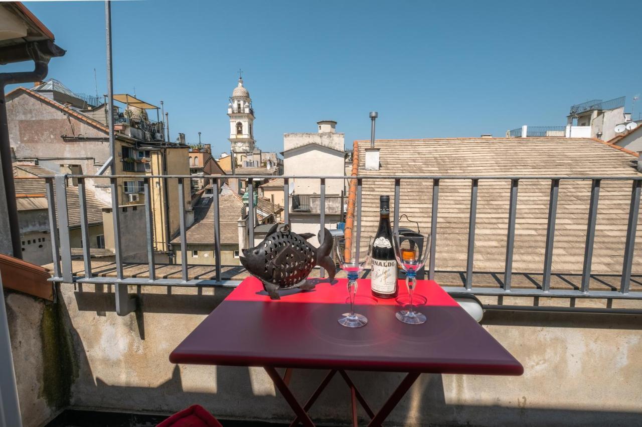 Bed and Breakfast Attico Palazzo Giustiniani Genua Zewnętrze zdjęcie